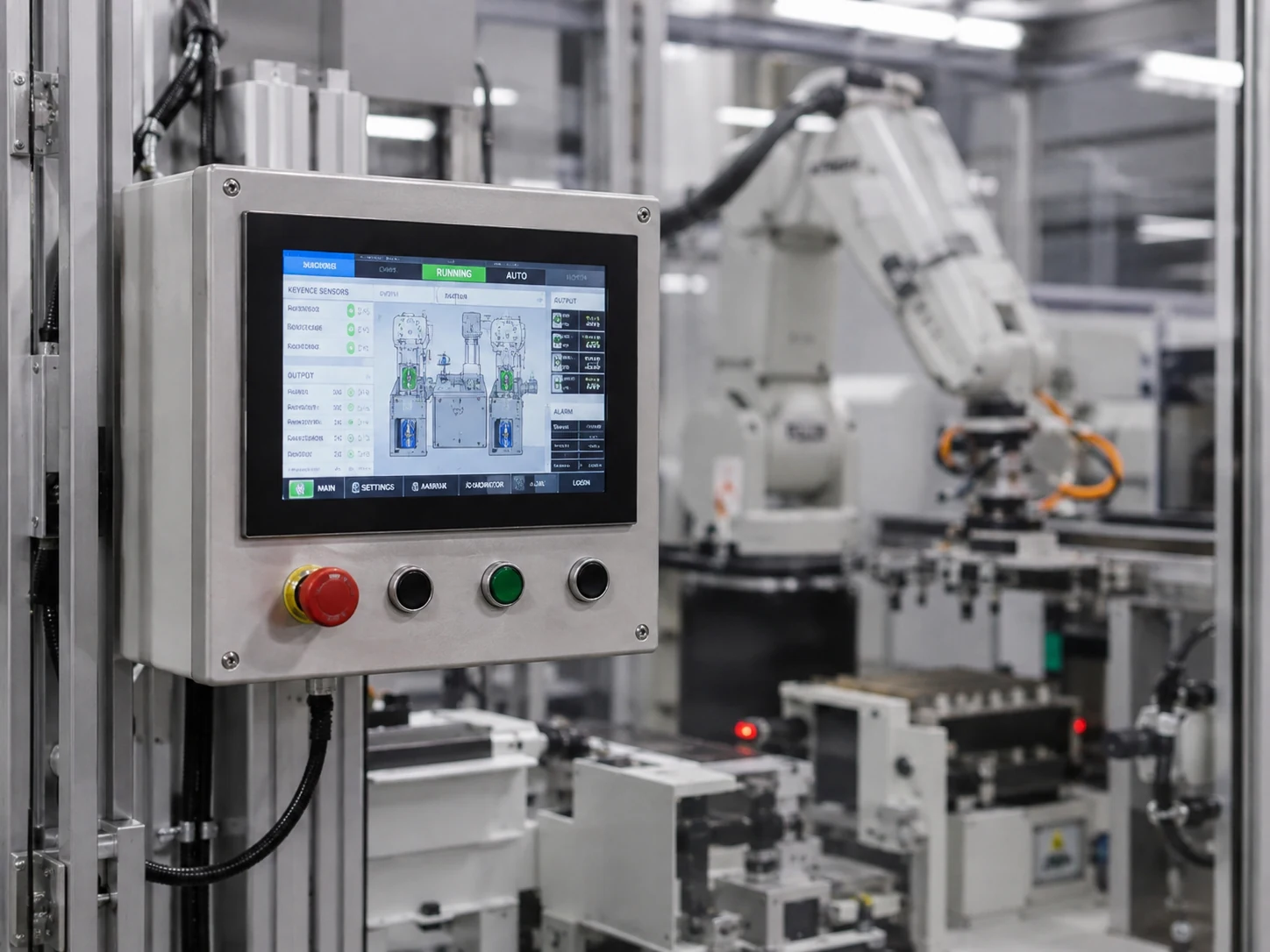 TFT LCD for Industrial Automation