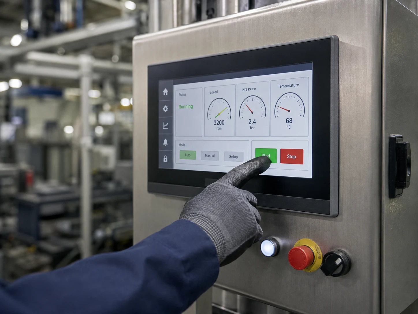 Industrial TFT LCD for HMI