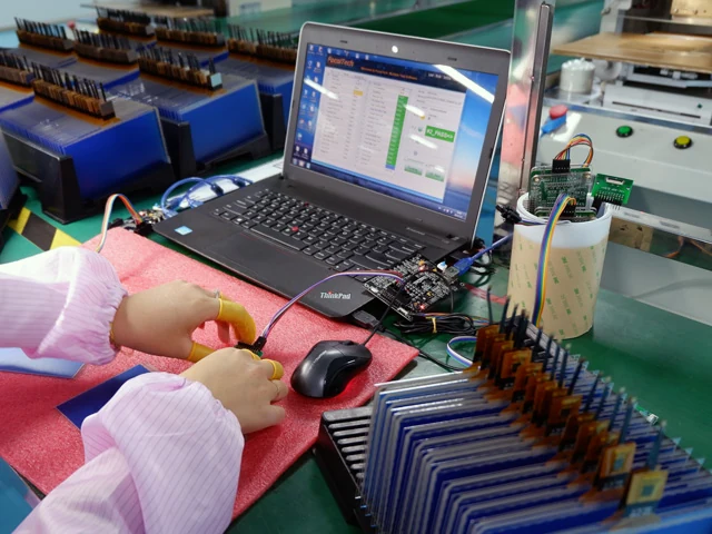 Electrical test and program burning
