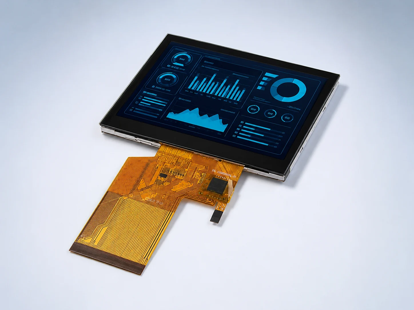 FPC and PCAP controller detail of DS-T035SGV-01CP TFT LCD module