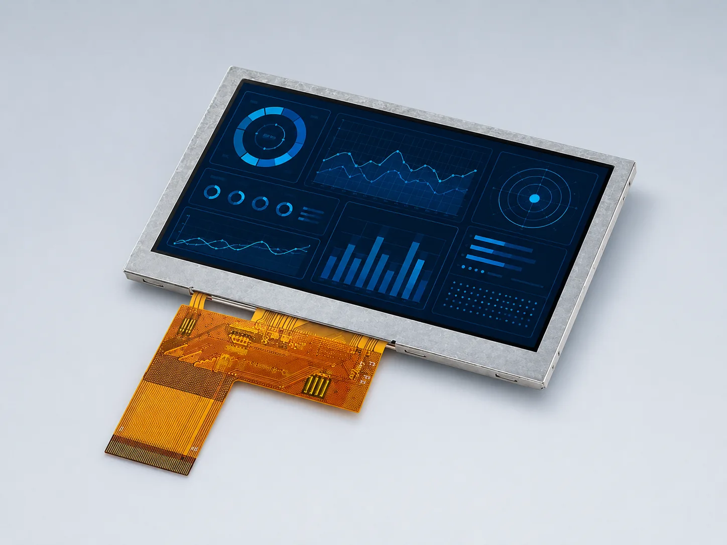 FPC detail of DS-T043BWSA-02 TFT LCD module