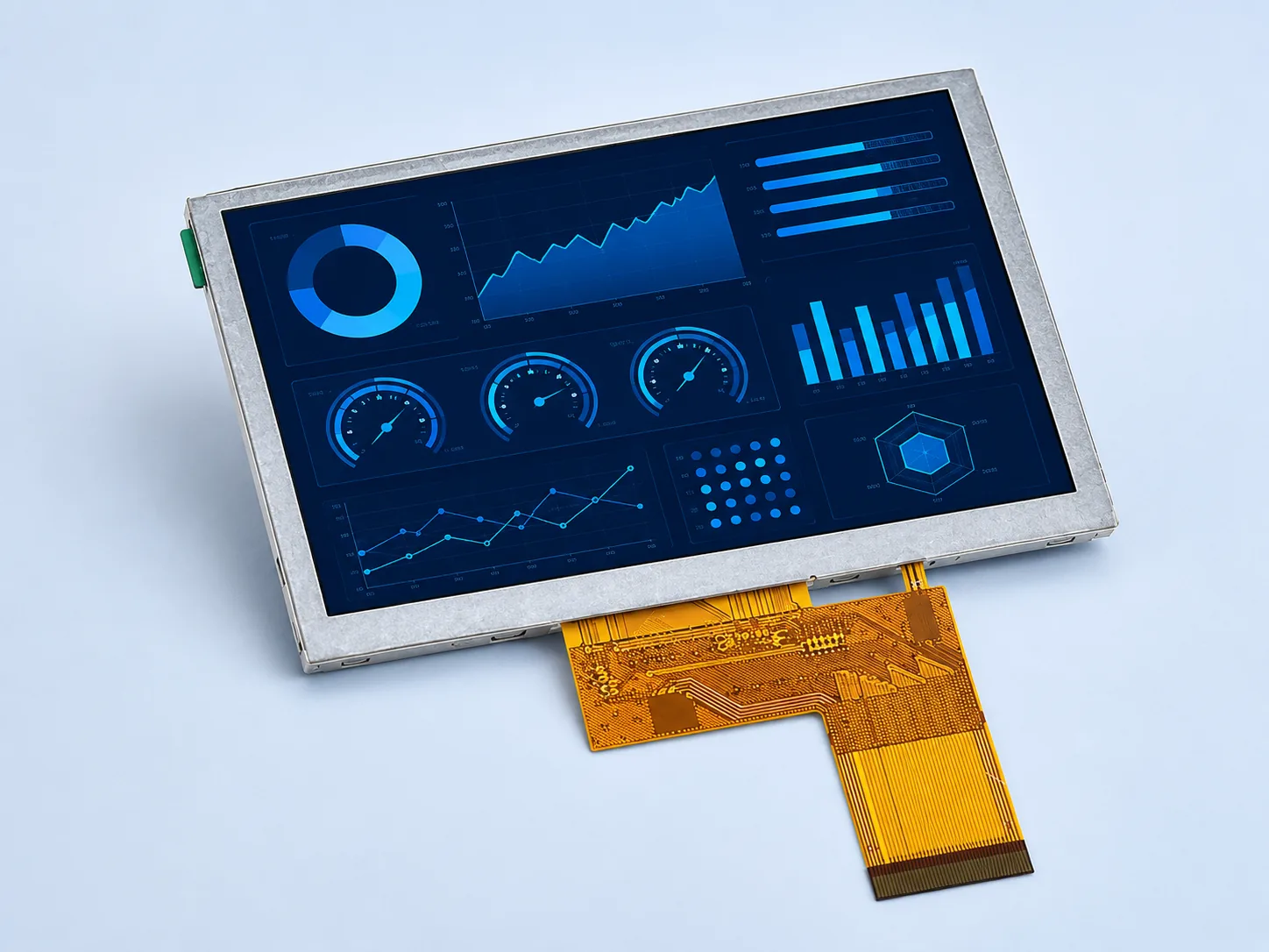 FPC detail of DS-T043BWSWA-02 TFT LCD module