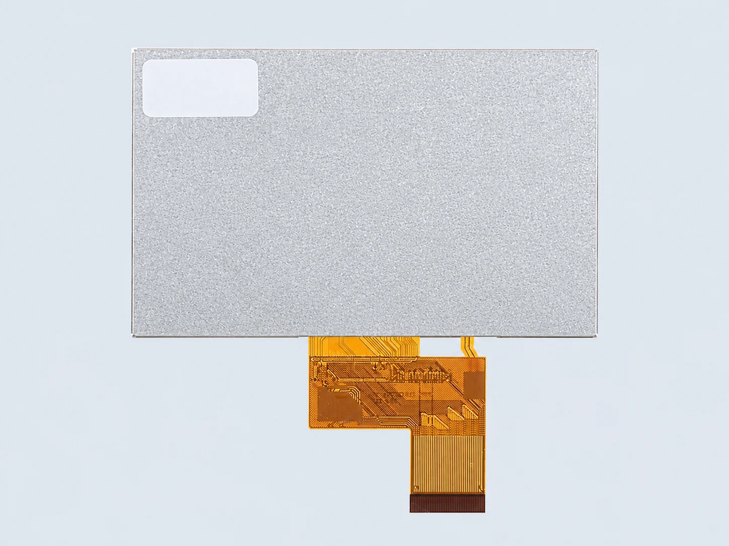 Rear view of DS-T050BWSA-02 TFT LCD module and FPC