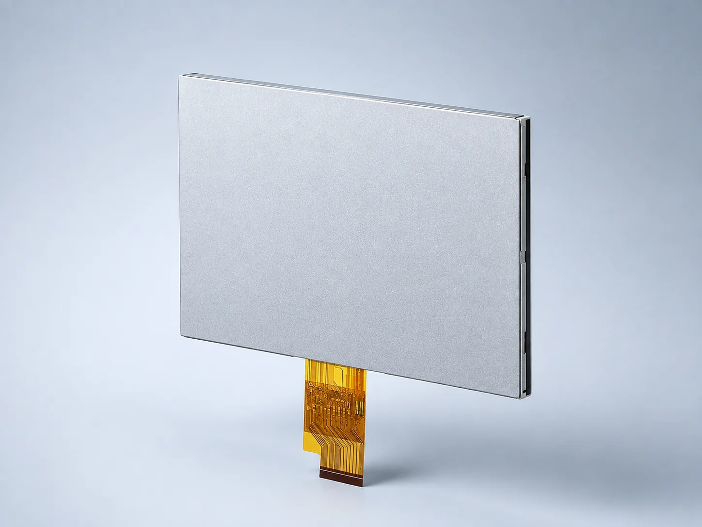 Angled rear structure detail of DS-T070BAHA-02 7-inch TFT LCD module