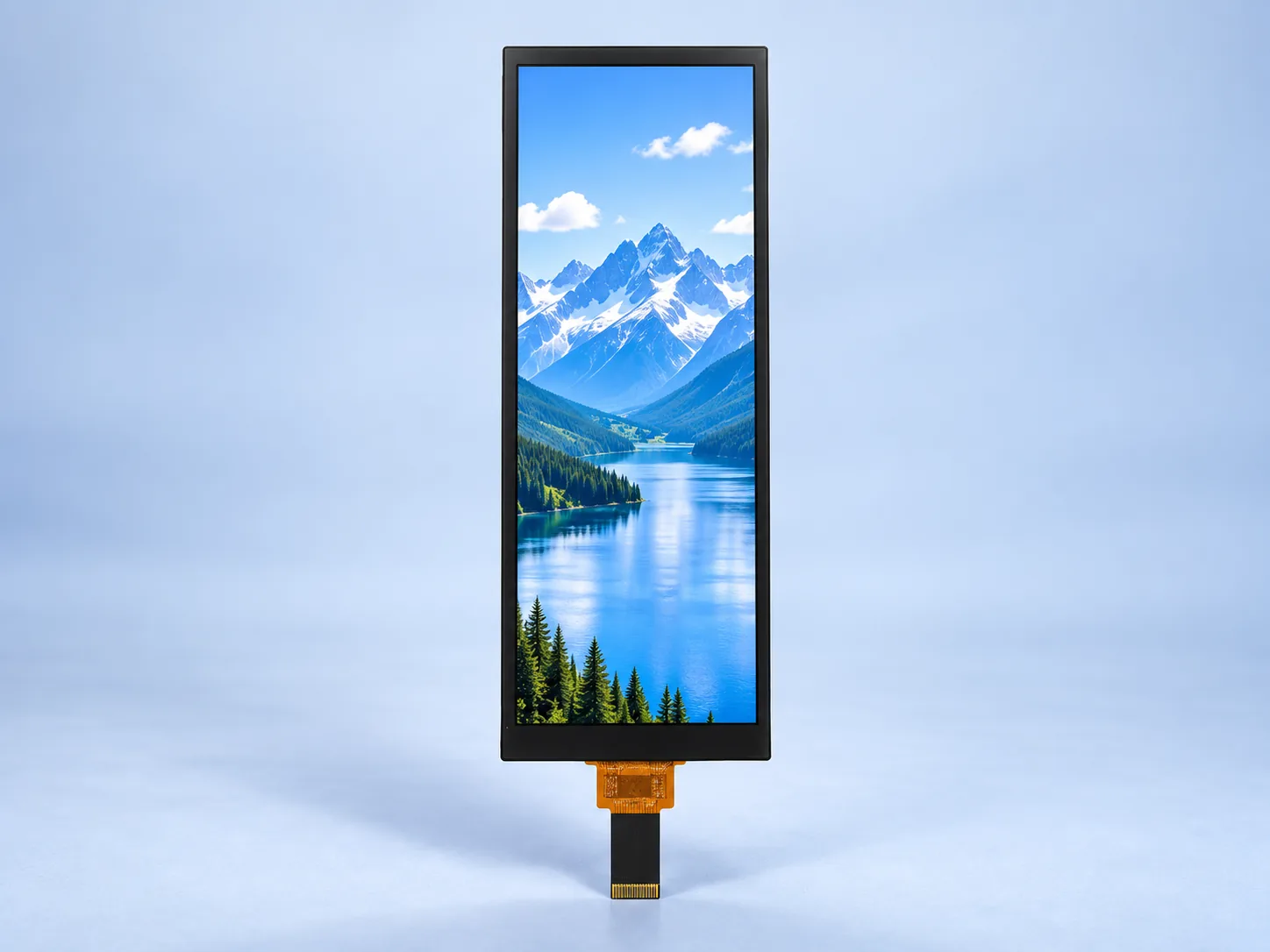 Front view and bottom FPC of DS-T078VYRA-01 TFT LCD module