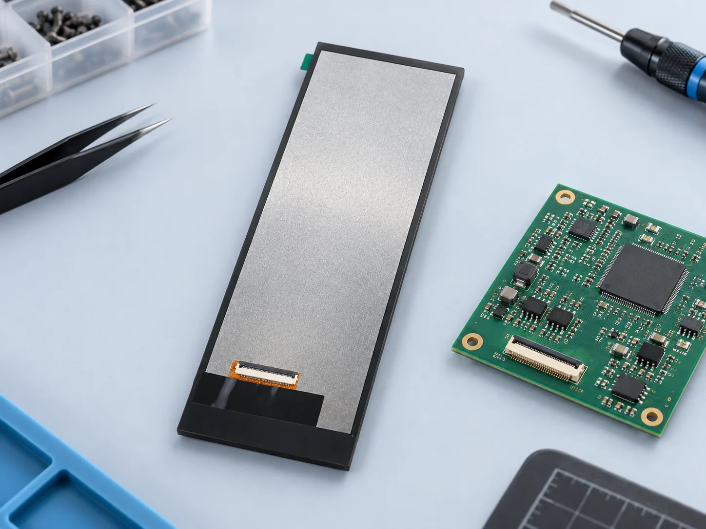 Rear-side engineering integration reference for DS-T078VYRA-01 TFT LCD module