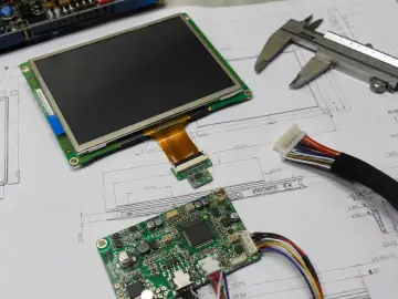 Mechanical and interface fit for TFT module